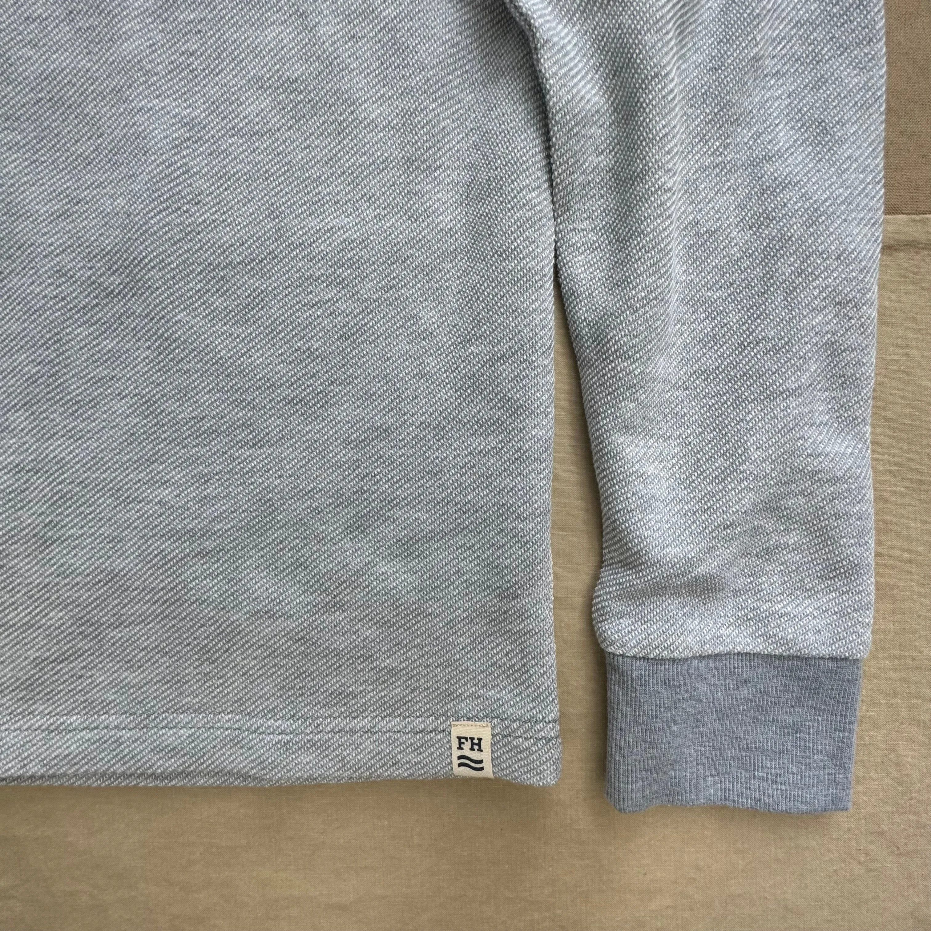 The Tailwind Hoodie, Heather Grey Twill Relaxed Fashion