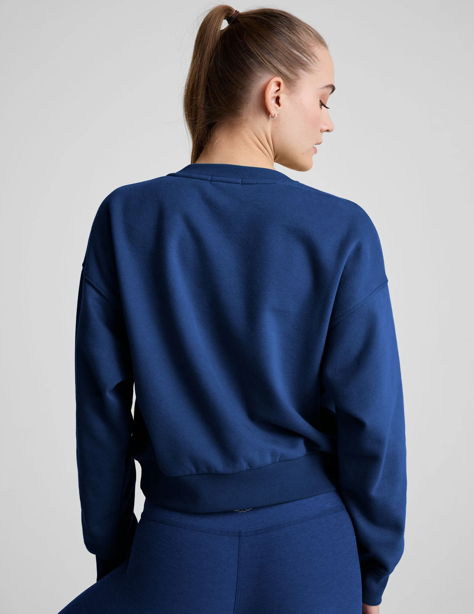 product birthday joy LuxeFleece Crewneck Sweatshirt