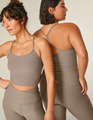 Advanced Design Spacedye Slim Racerback Cropped Tank