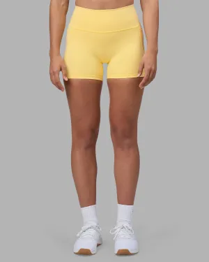 Hassle free maintenance Fair trade Fusion Ultra High-Rise 4" Short Pockets - Lemon