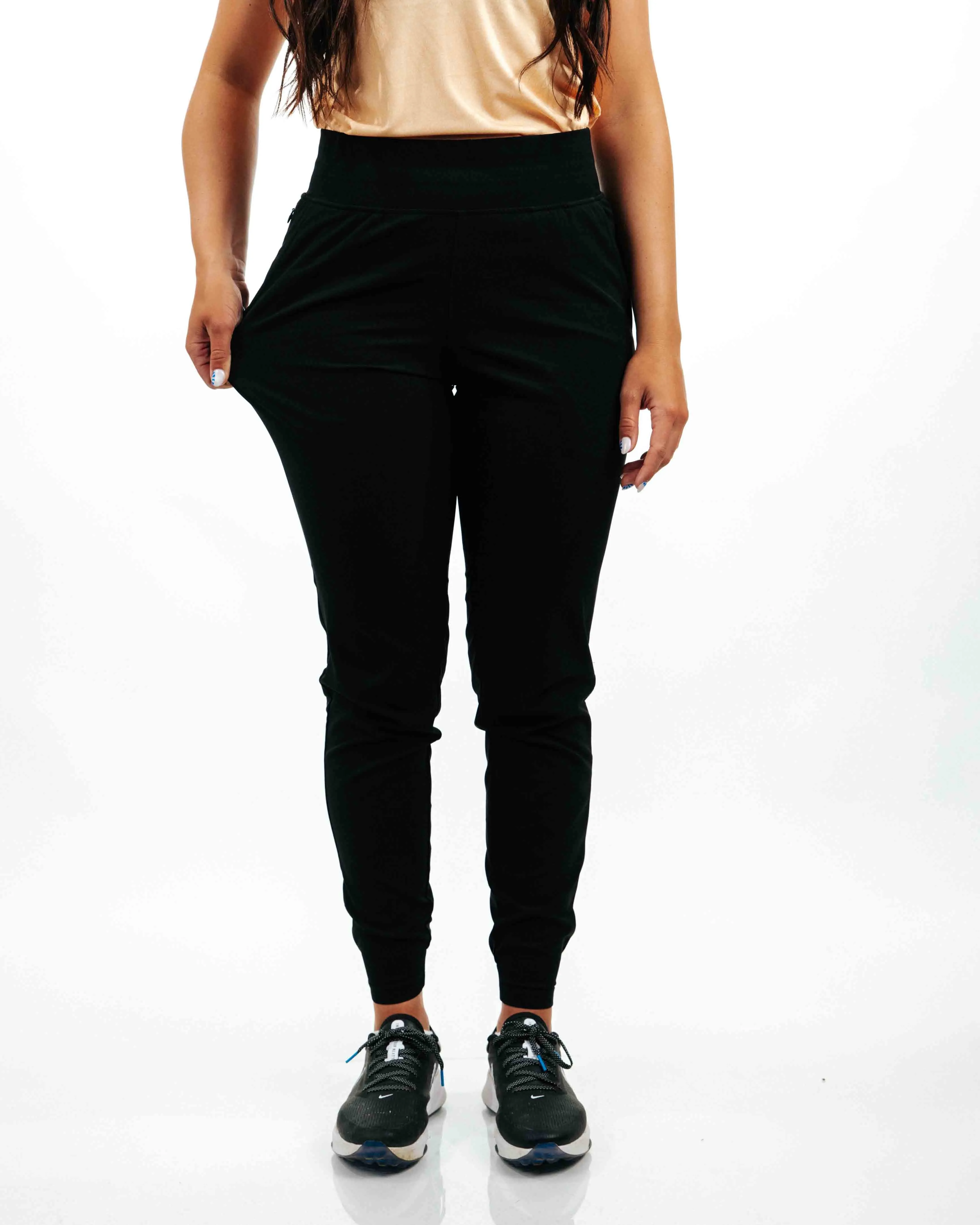 Cushion and Grip Active Style Women's Black Jogger