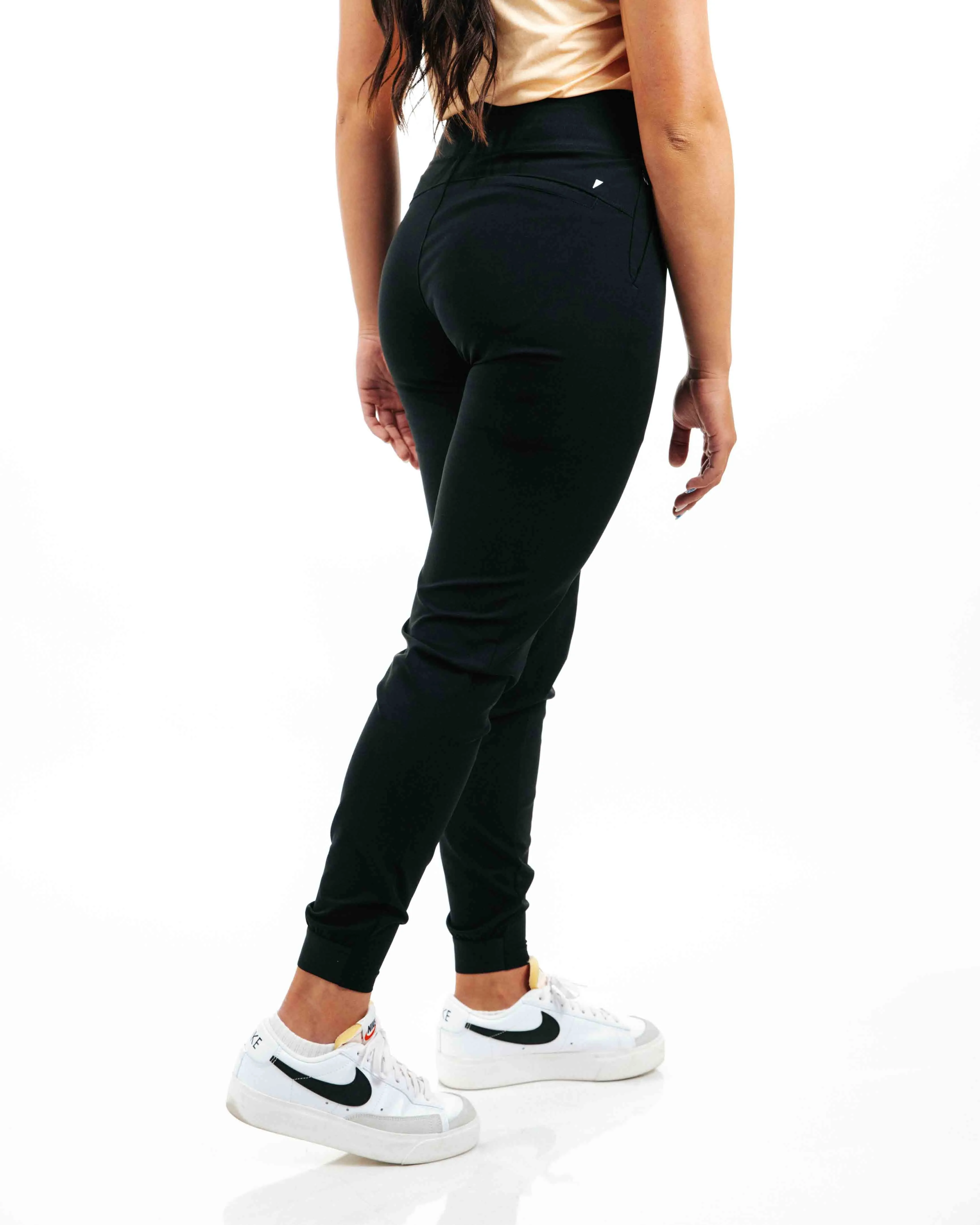Outdoor Leggings Lightweight Material Women's Black Jogger
