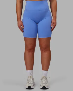 Elixir Ultra High-Rise 9" Short Pockets - Ultramarine Chilly Weather