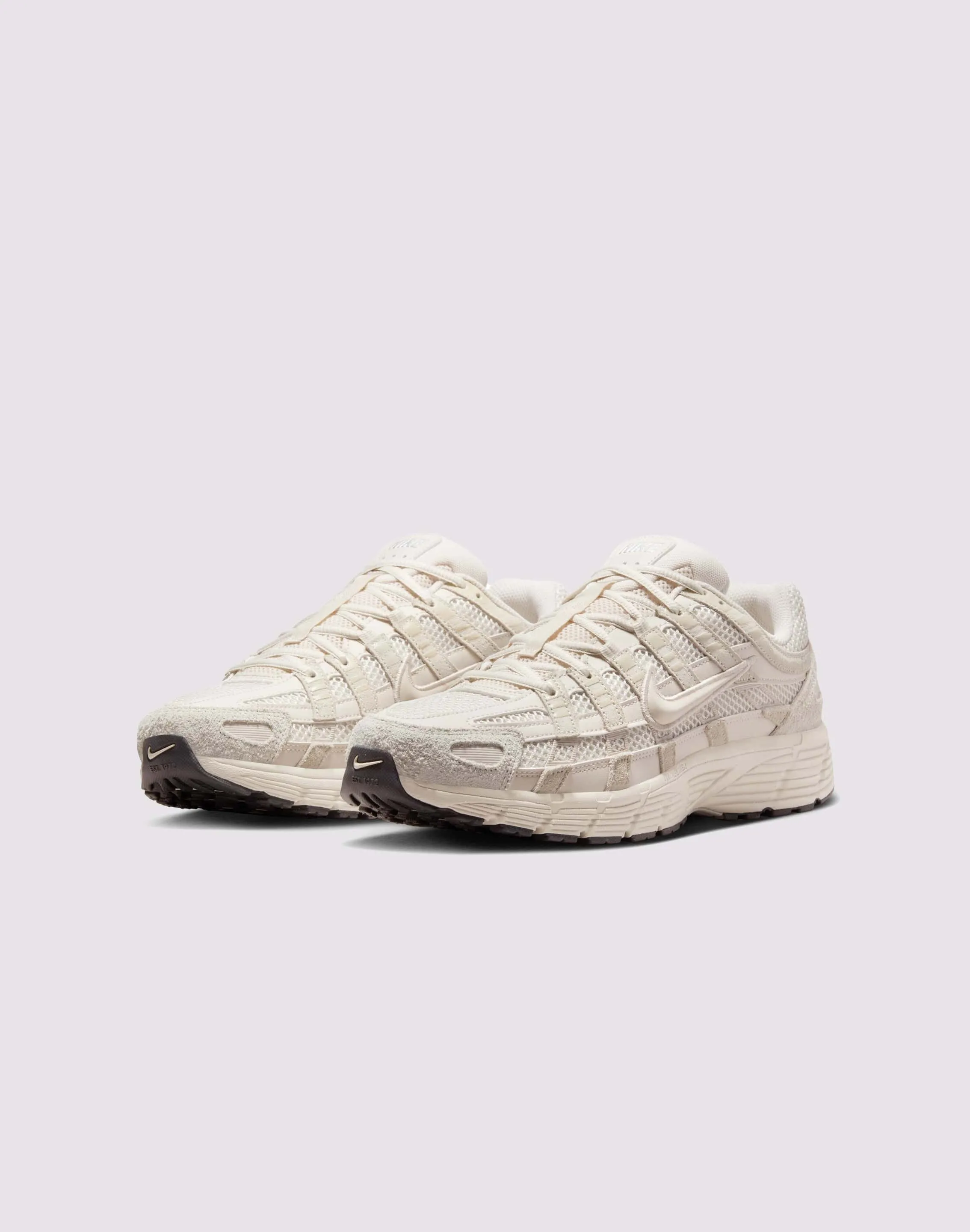 Nike P-6000 3D printed midsole hook - and - loop running shoes