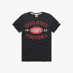 Ohio State Football 1961 National Champs T-Shirt Comfy Stretch Wear Workout