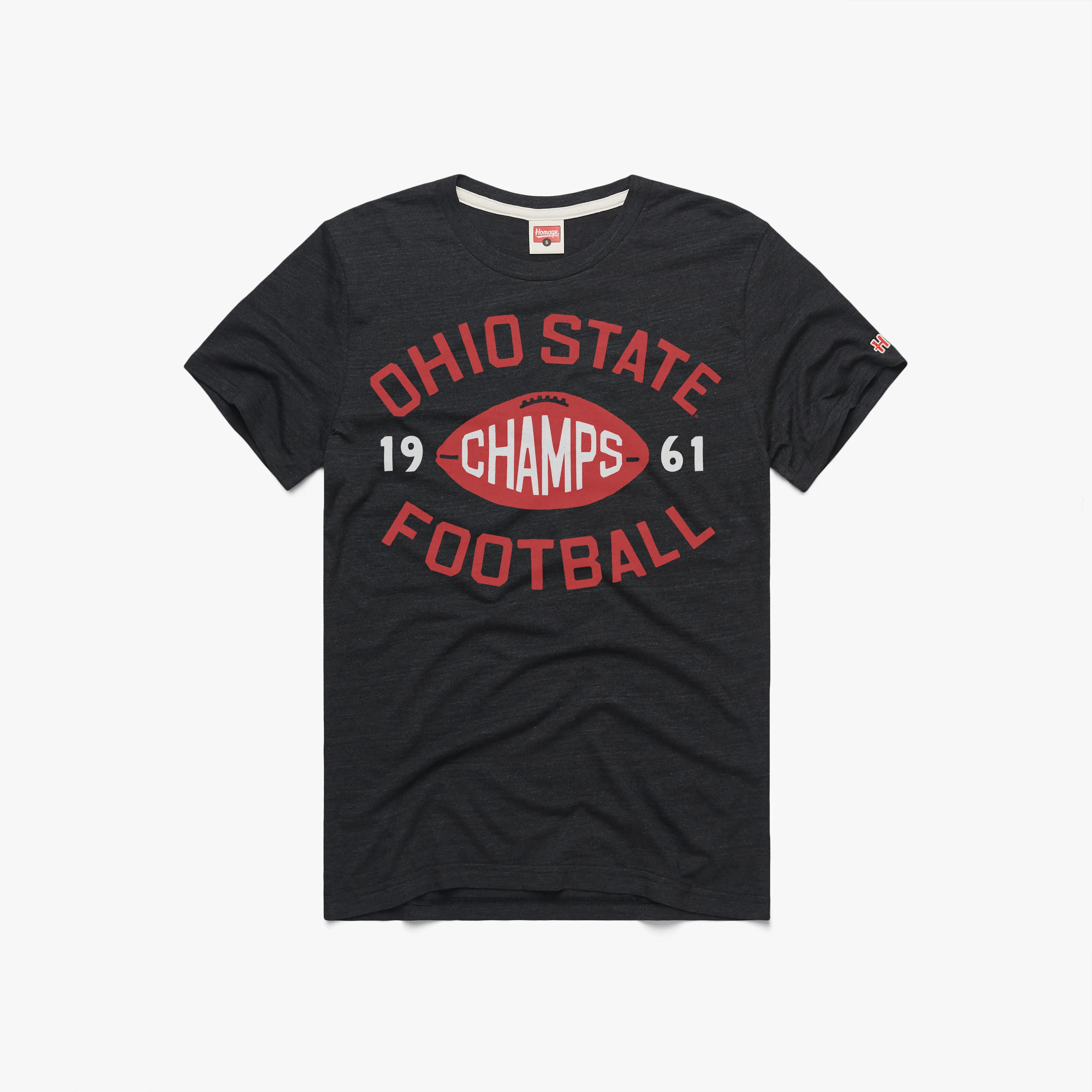 Ohio State Football 1961 National Champs T-Shirt Simple Comfort Wear Fashionable Fit