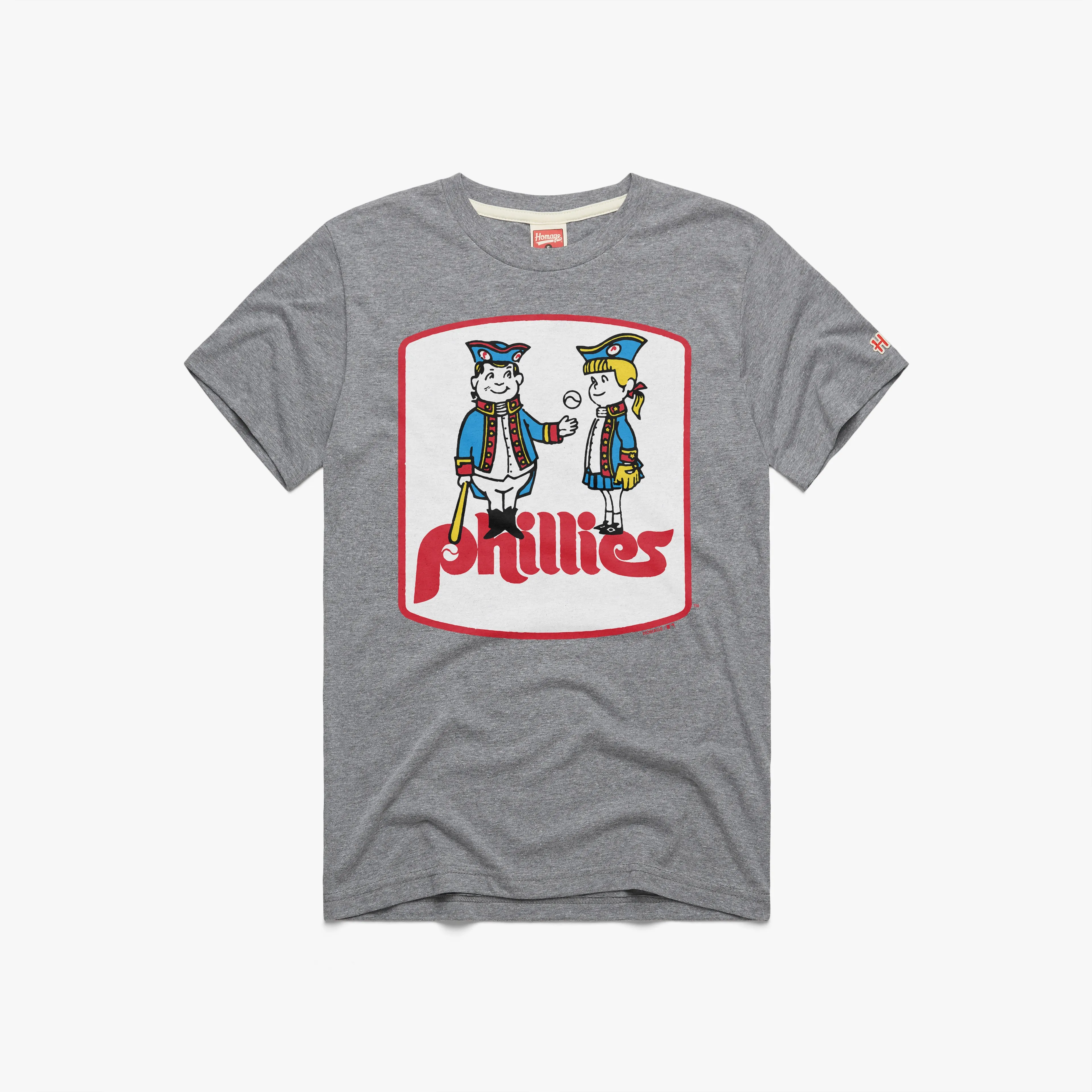 Philadelphia Phillies '76 Round neck simplicity Sleek Stretch
