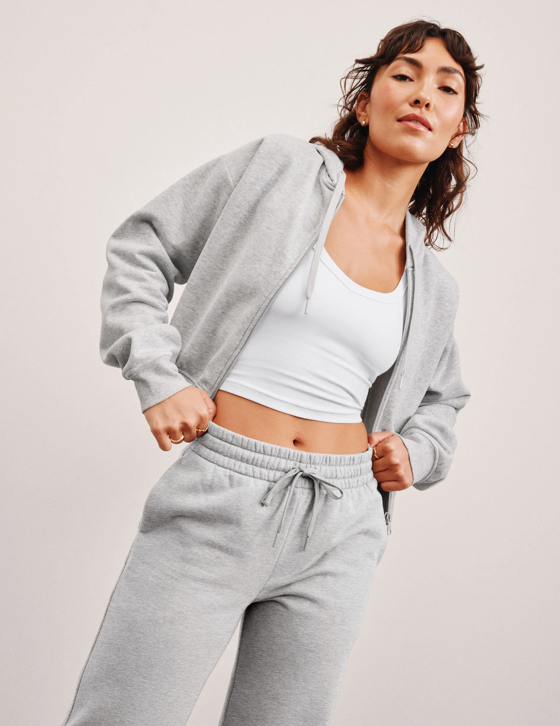 Breathable LuxeFleece Zip Up Hoodie