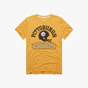 Pittsburgh Steelers Throwback Helmet crew neck