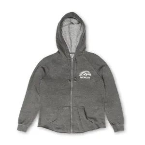 Sporty Look Ladies' Full Zip Broncos Hoodie