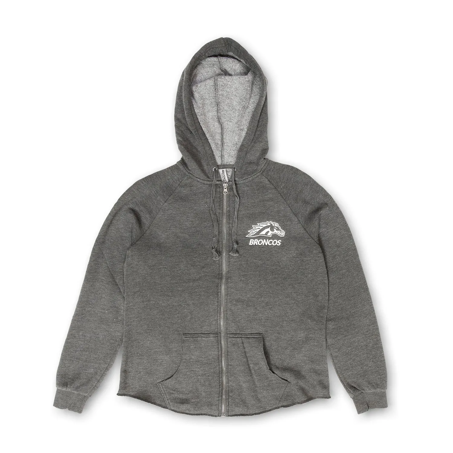 Sporty Look Ladies' Full Zip Broncos Hoodie