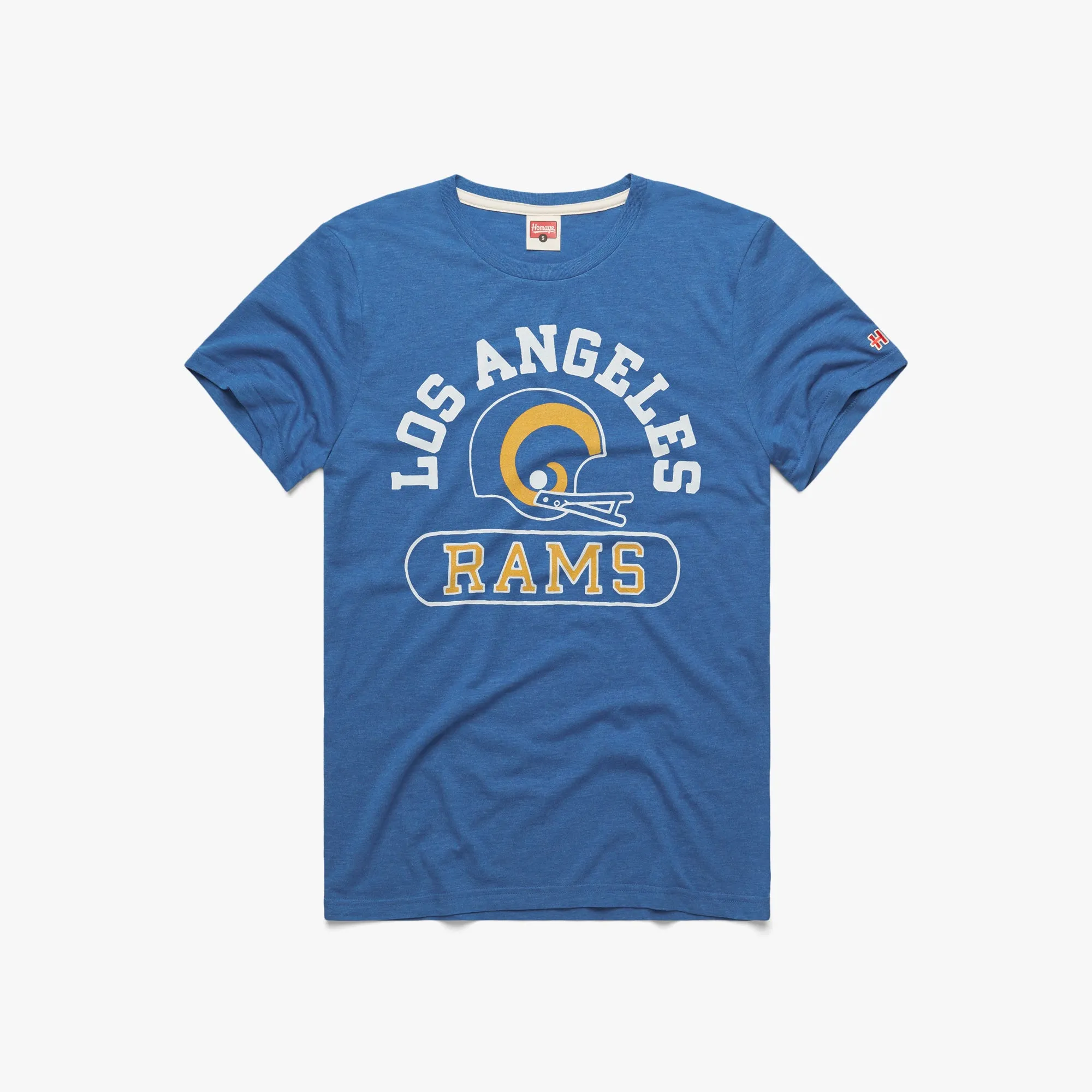 Wrinkle Resistant Tight Fit Los Angeles Rams Throwback Helmet