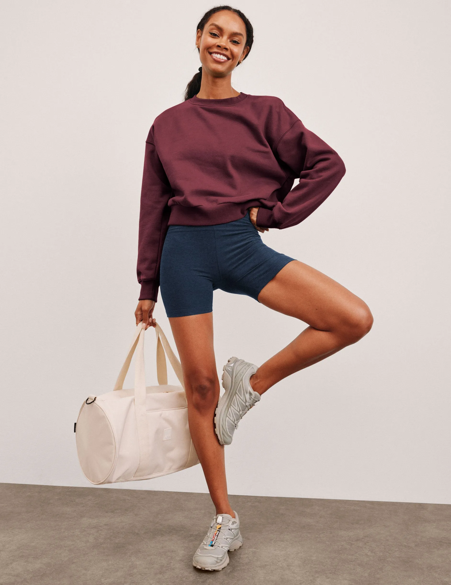 LuxeFleece Crewneck Sweatshirt Soft Hoodie