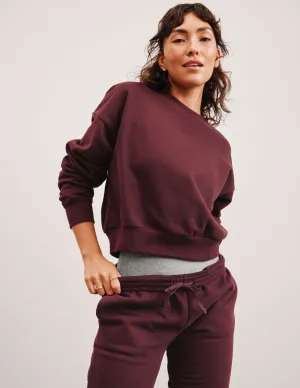 LuxeFleece Crewneck Sweatshirt Unisex Design