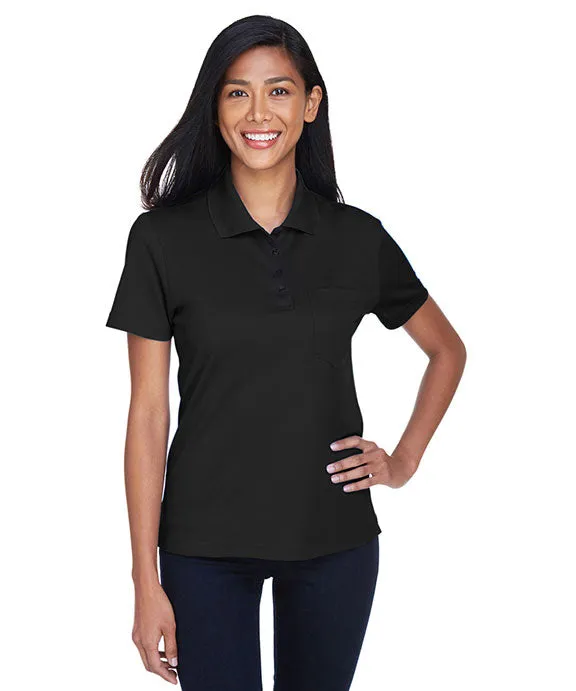 Classic Style Stylish Comfort 78181P - Core 365 Ladies Origin Performance Piqu?? Polo with Pocket