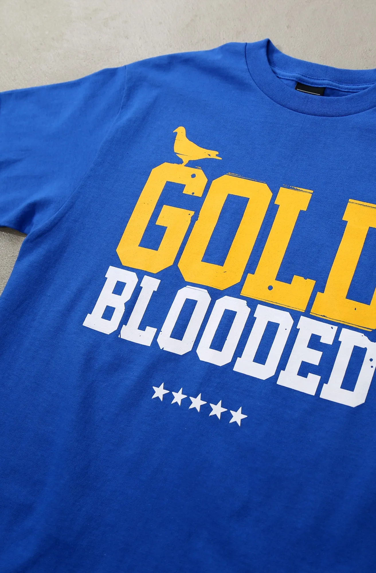 Gold Blooded (Men's Royal Tee) Fresh Look