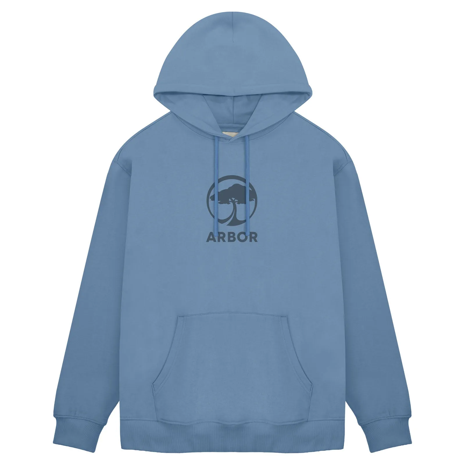 Landmark Hood - Faded Blue product scarf warmth