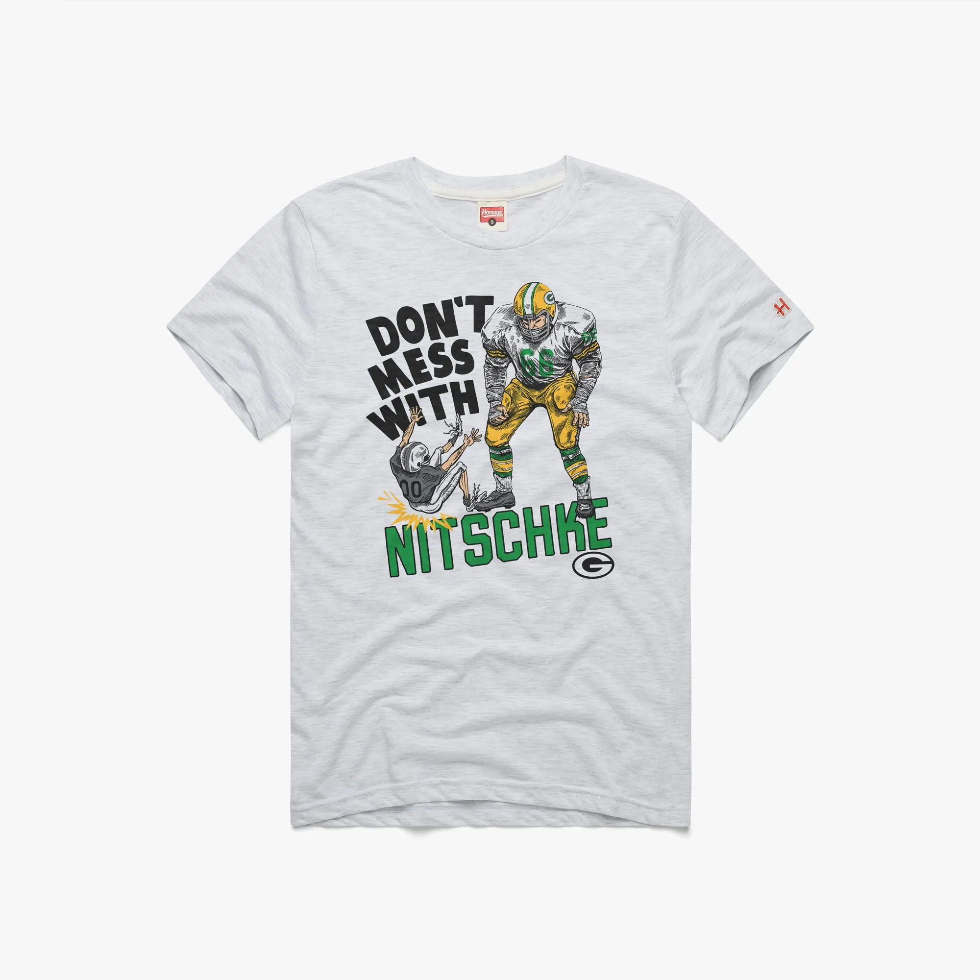 Packers Don't Mess With Ray Nitschke BreathableMaterial