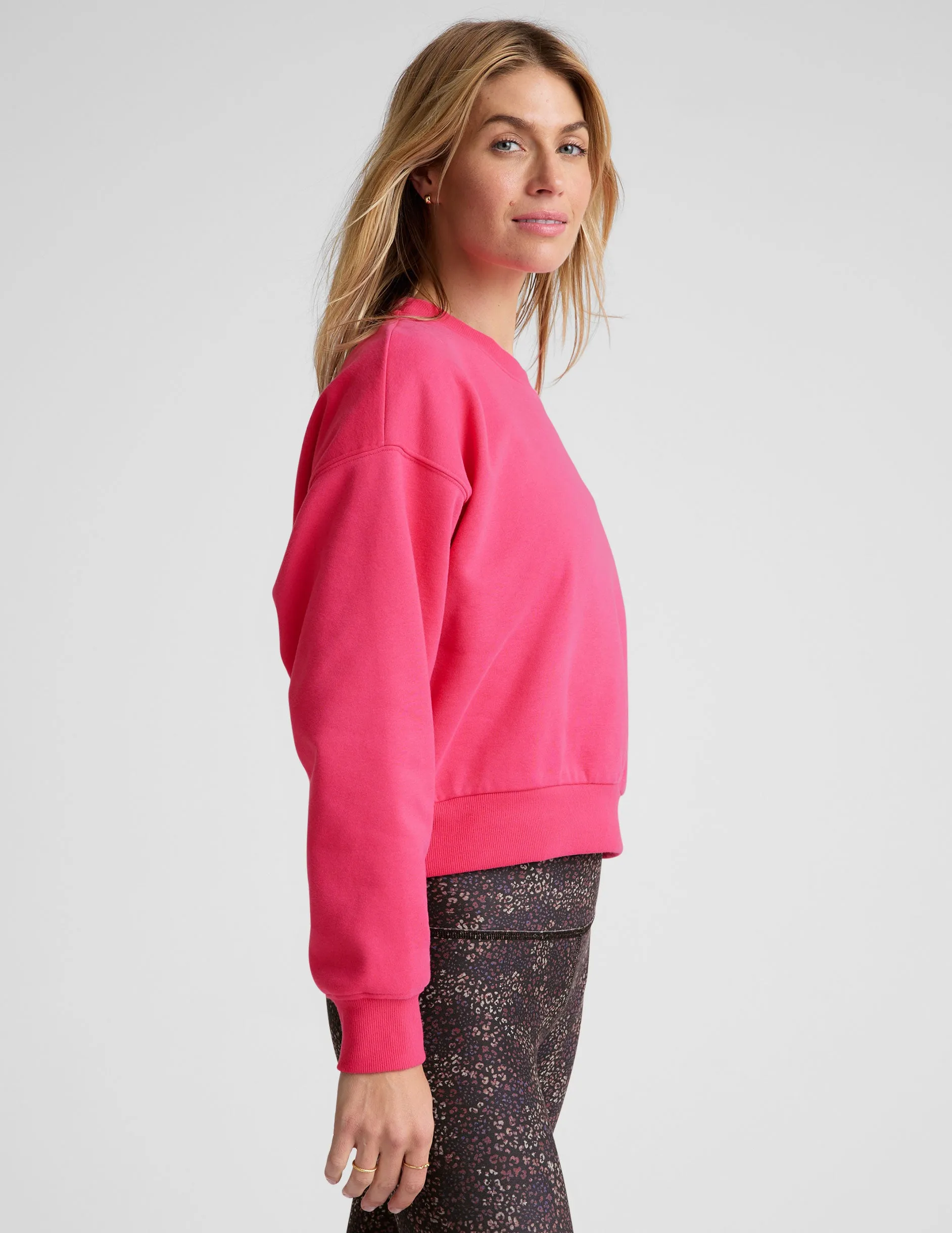 City Staple LuxeFleece Crewneck Sweatshirt