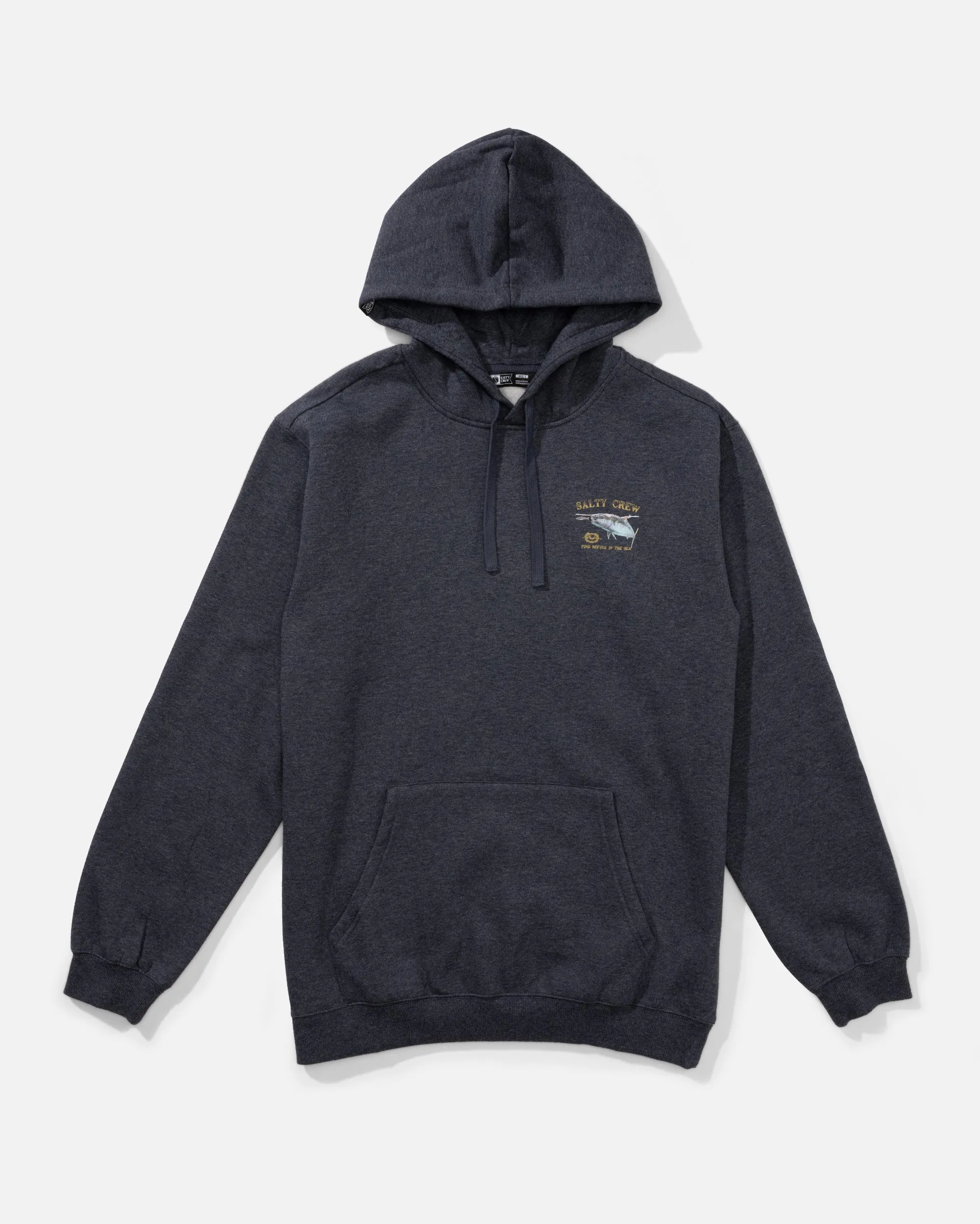 Essential Chic product neutral versatility Surface Fleece Hoodie - Navy Heather