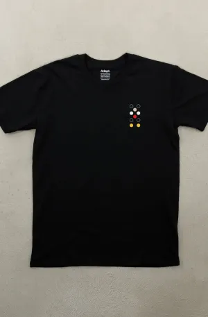 Dot Matrix LP (Men's Black A1 Tee) ComfortFirst