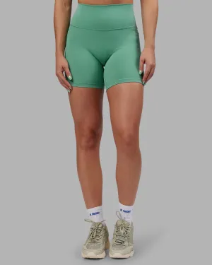 RipstopMaterial Abs Fusion High-Rise 6" Short Pockets - Matcha Green