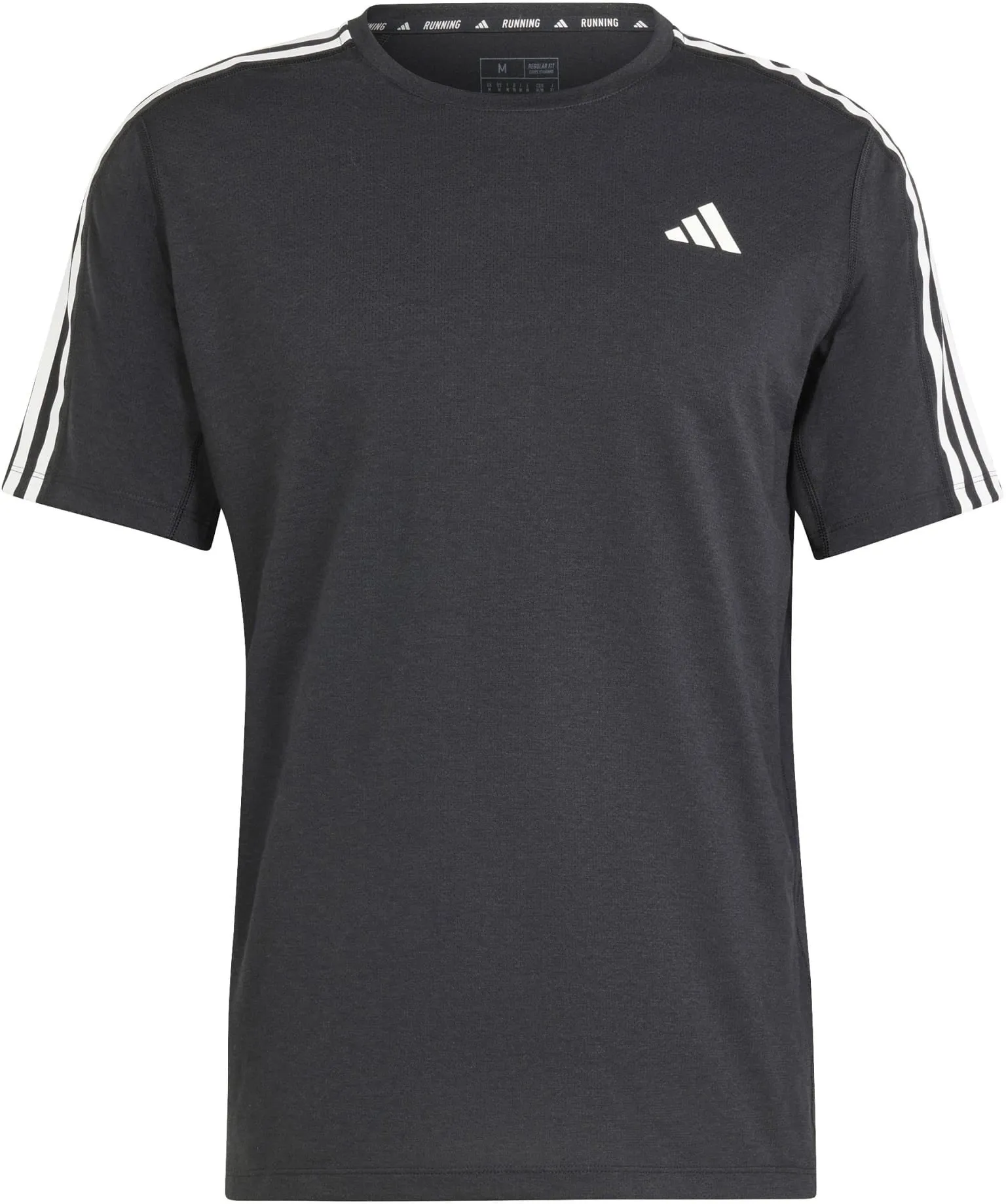 Men's Own the Run 3-Stripes T-Shirt MinimalistDesign