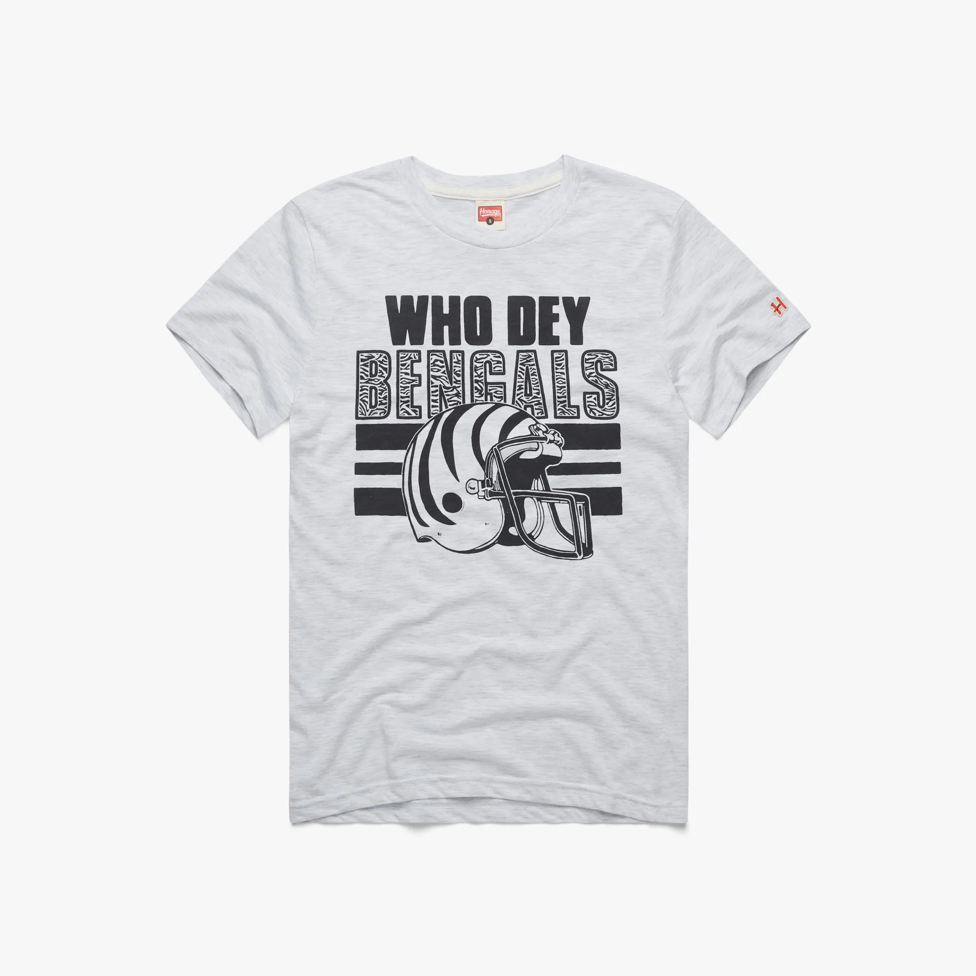 Cincinnati Bengals White Bengal Perfect Fit Foam Print Detail