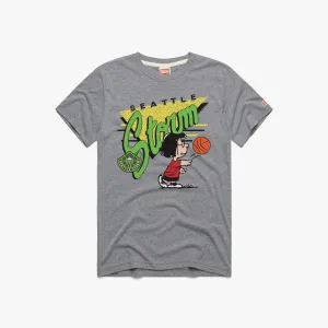 Soft Design Eco-friendly Peanuts Marcie x Seattle Storm
