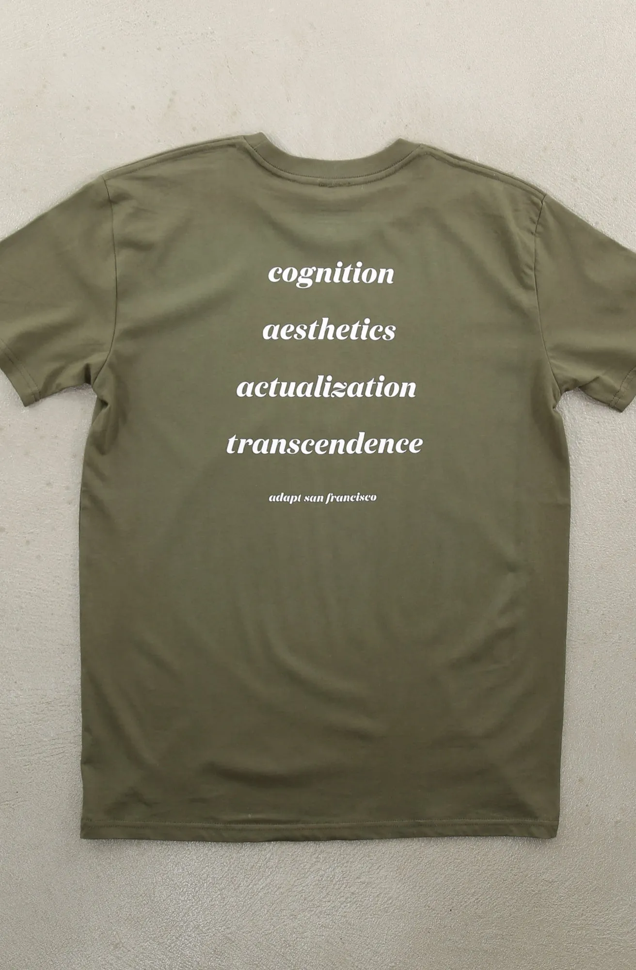 Self Actualize (Men's Army A1 Tee) Everyday Layering