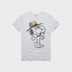 Outdoor Style Trend Beach Wear Peanuts Spike Character
