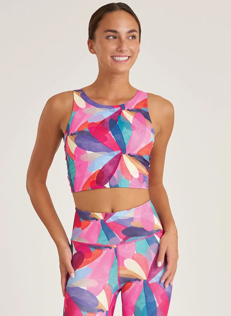 Bungee High Neck Bra - FINAL SALE Accessorized Pilates practitioners