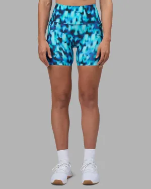 Elixir Ultra High-Rise 6" Short Pockets - Luminous Modern Look Sleek Waist