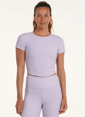 Refine Crew Neck Bra Top Orange sports apparel Scoop neck