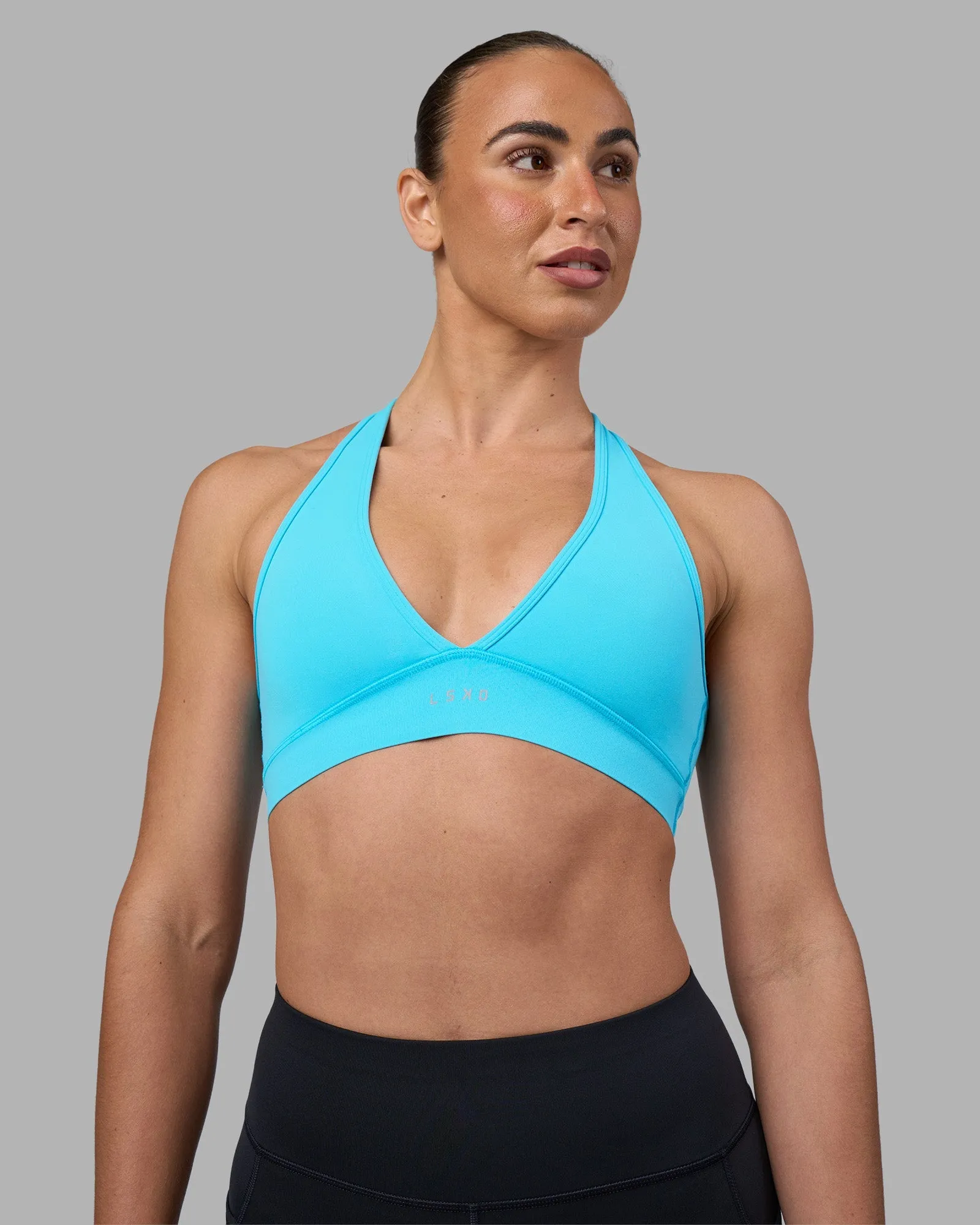 Stretch stitching Stamina Sports Bra - Blue Atoll