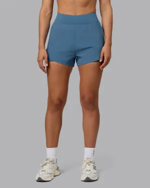 clean look Challenger 3" Lined Performance Short - Elemental Blue