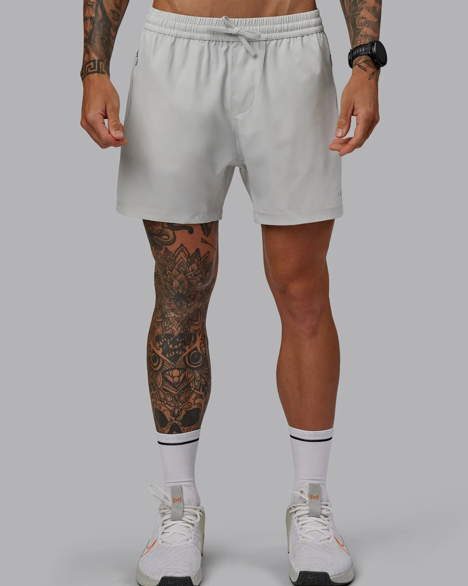 skin friendly Abrasion Resistant Fabric Rep 5" Performance Short - Digital Mist