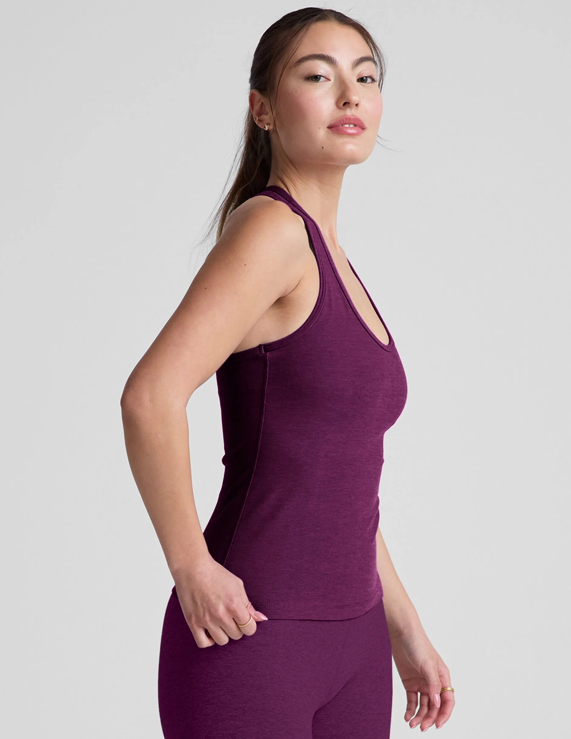 Spacedye Step Up Racerback Tank urban area