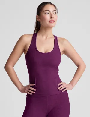 Spacedye Step Up Racerback Tank Moisture Wicking Design