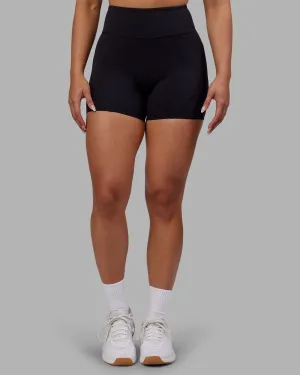 Warm Vibe Rhythm Elixir Ultra High-Rise 4" Short - Black