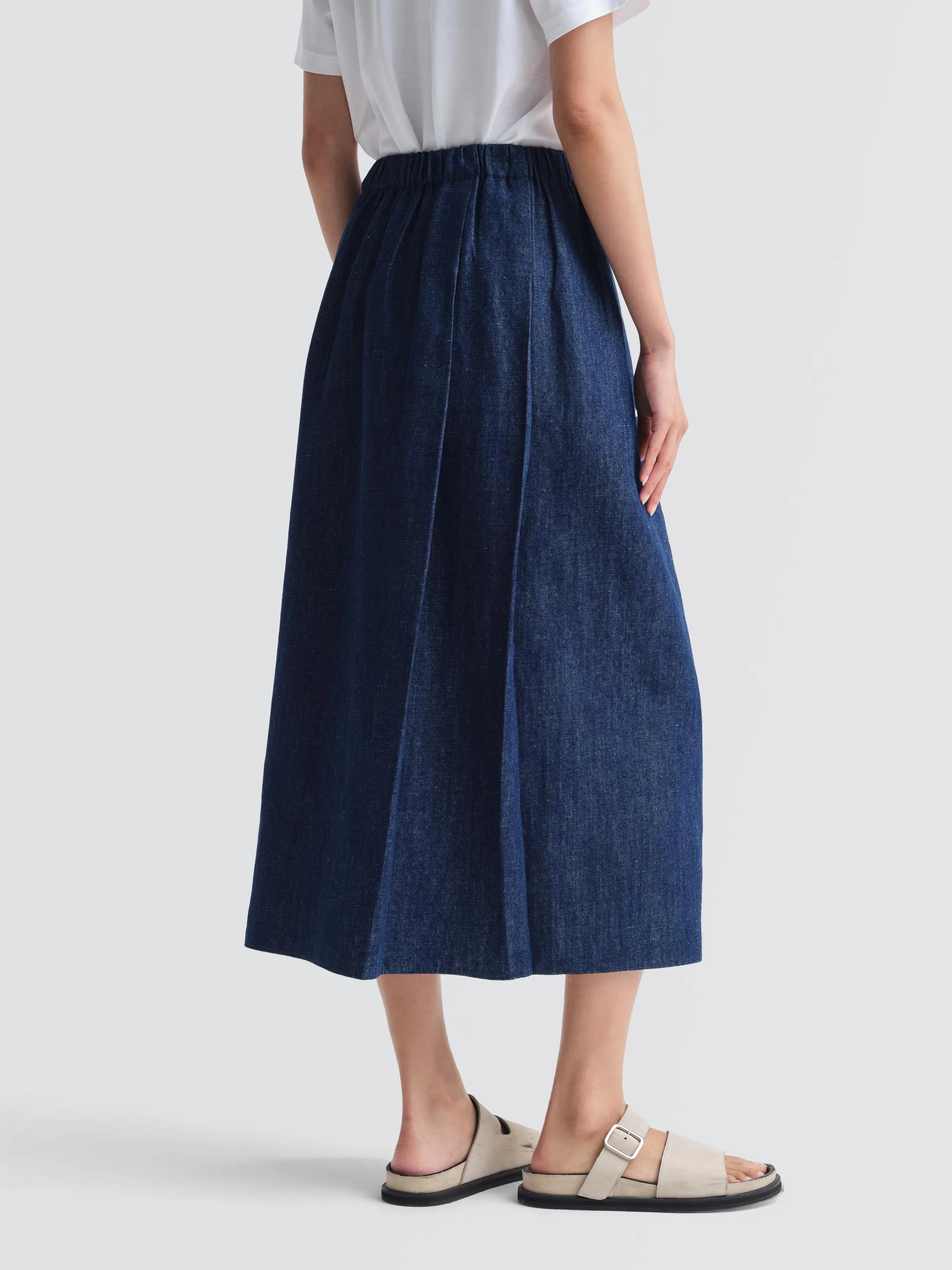Non Irritating Seams Denim Alice Skirt