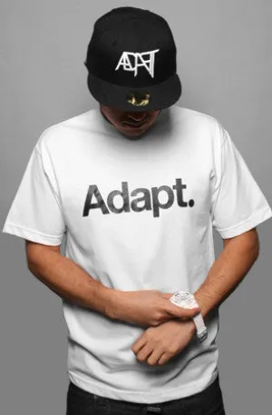Affordable accessibility Trendy Design CTA (Men's White/Black Tee)
