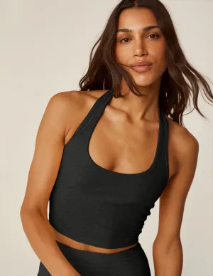 Spacedye Well Rounded Cropped Halter Tank Soft Fresh Fresh Cool