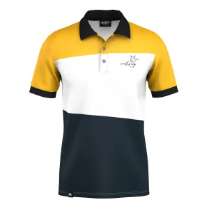 Stretch Comfort Relaxed Collar King Signature Polo Shirt