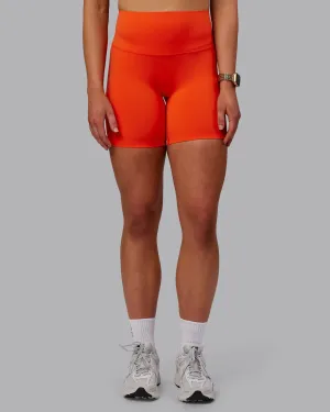 Elixir Ultra High-Rise Bonded Waistband 6" Short - Grenadine Ripstop Material