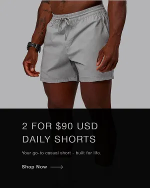 Promo Tile - 2FOR90 Daily Shorts affordable choice Everyday Active