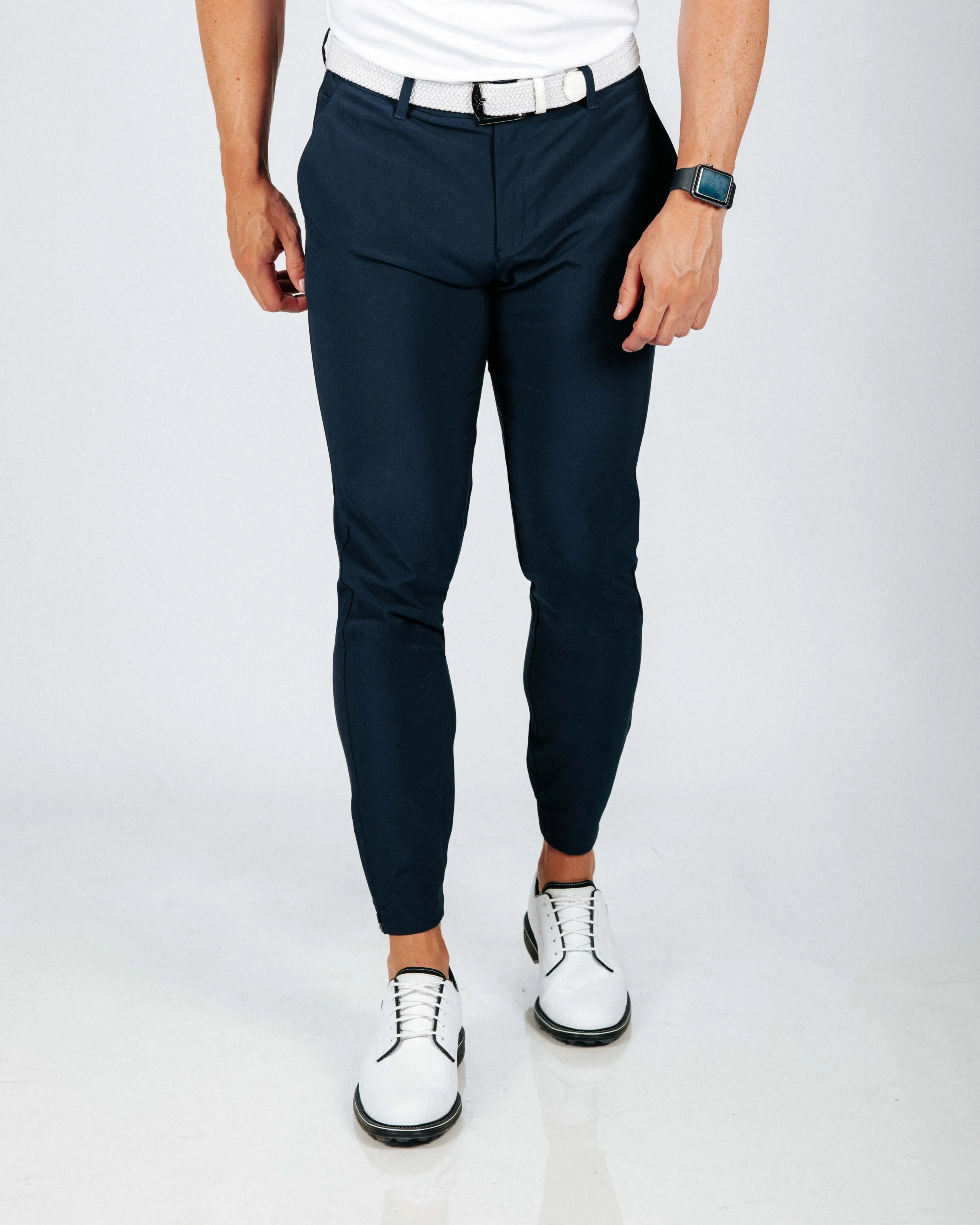 Men's Navy Blue Golf Jogger Anti Odor Treatment