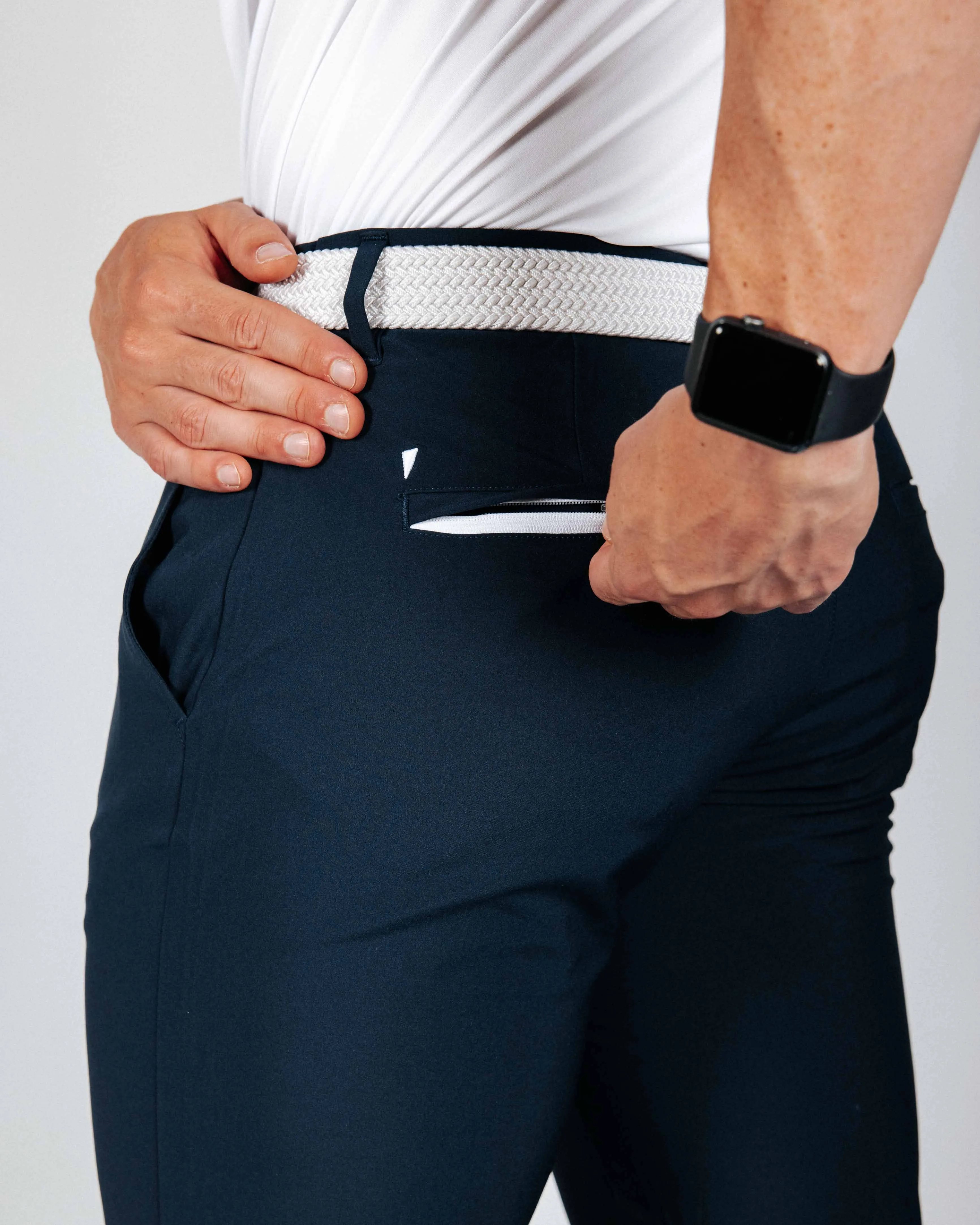 Men's Navy Blue Golf Jogger Active Stretch Pants