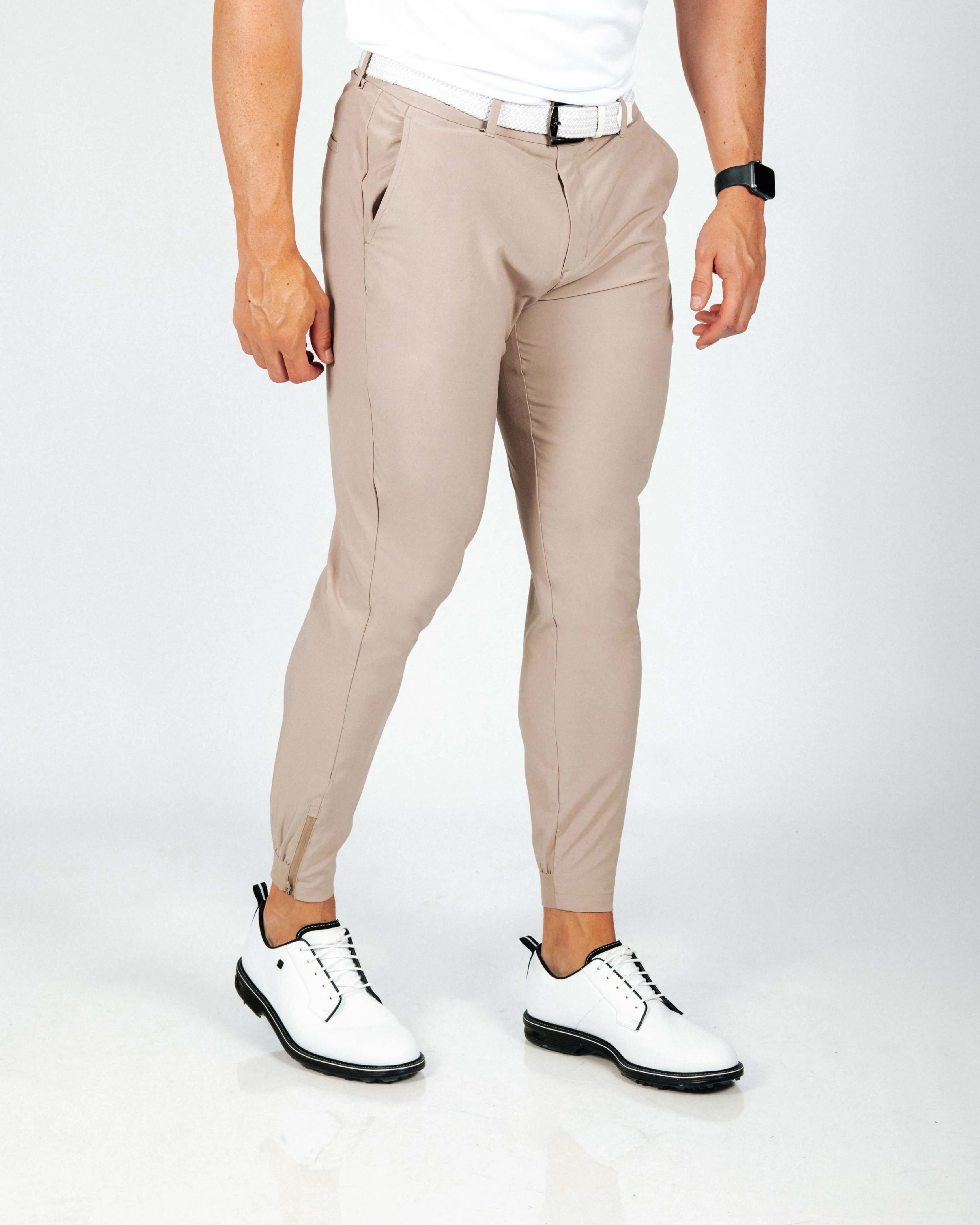 Sporty Layer Sporty Layers Men's Light Brown Golf Jogger