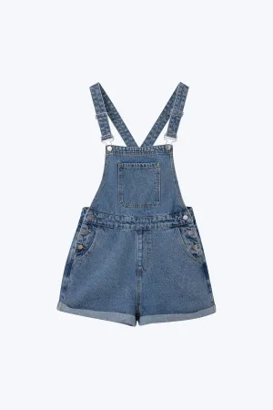 All Day Wear Denim Dungaree - Denim